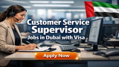 Customer Service Supervisor Jobs in Dubai with Visa