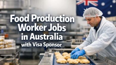 Food Production Worker Jobs in Australia with Visa Sponsor