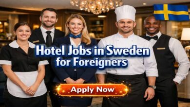 Hotel Jobs in Sweden for Foreigners