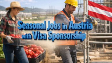 Seasonal Jobs in Austria with Visa Sponsorship