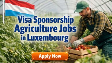 Visa Sponsorship Agriculture Jobs in Luxembourg