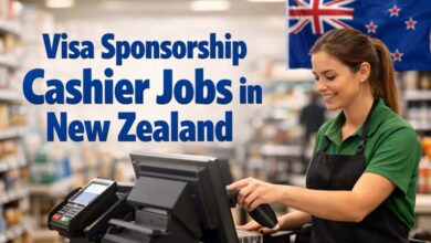 Visa Sponsorship Cashier Jobs in New Zealand