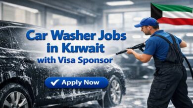 Car Washer Jobs in Kuwait with Visa Sponsor
