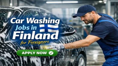 Car Washing Jobs in Finland for Foreigners
