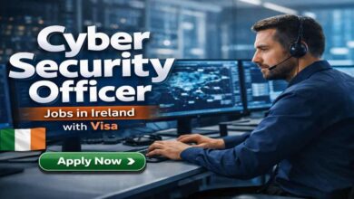 Cyber Security Officer Jobs in Ireland with Visa