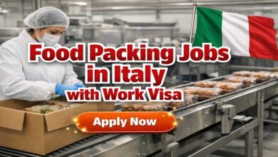 Food Packing Jobs in Italy with Work Visa