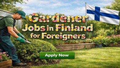 Gardener Jobs in Finland for Foreigners