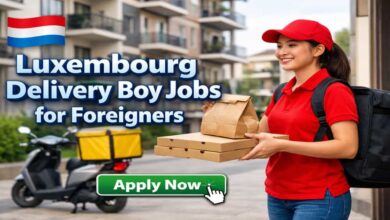 Luxembourg Delivery Boy Jobs for Foreigners