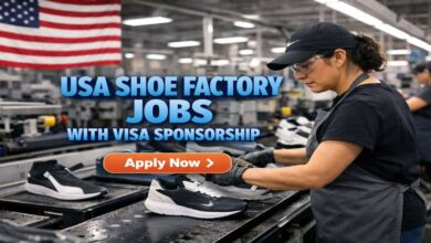 USA Shoe Factory Jobs with Visa Sponsorship