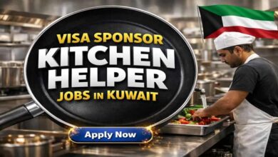 Visa Sponsor Kitchen Helper Jobs in Kuwait