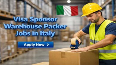 Visa Sponsor Warehouse Packer Jobs in Italy