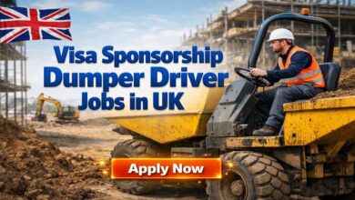 Visa Sponsorship Dumper Driver Jobs in UK