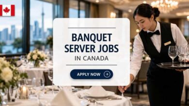Banquet Server Jobs in Canada