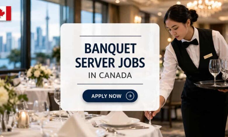 Banquet Server Jobs in Canada
