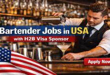 Bartender Jobs in USA with H2B Visa Sponsor