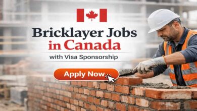 Bricklayer Jobs in Canada with Visa Sponsorship