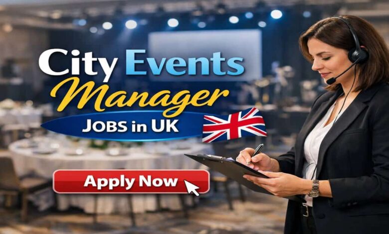 City Events Manager Jobs in UK