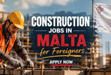 Construction Jobs in Malta for Foreigners