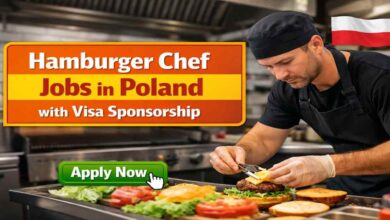 Hamburger Chef Jobs in Poland with Visa Sponsorship