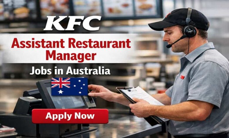 KFC Assistant Restaurant Manager Jobs in Australia