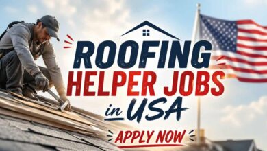Roofing Helper Jobs in USA
