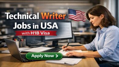 Technical Writer Jobs in USA with H1B Visa