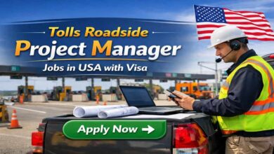 Tolls Roadside Project Manager Jobs in USA with Visa