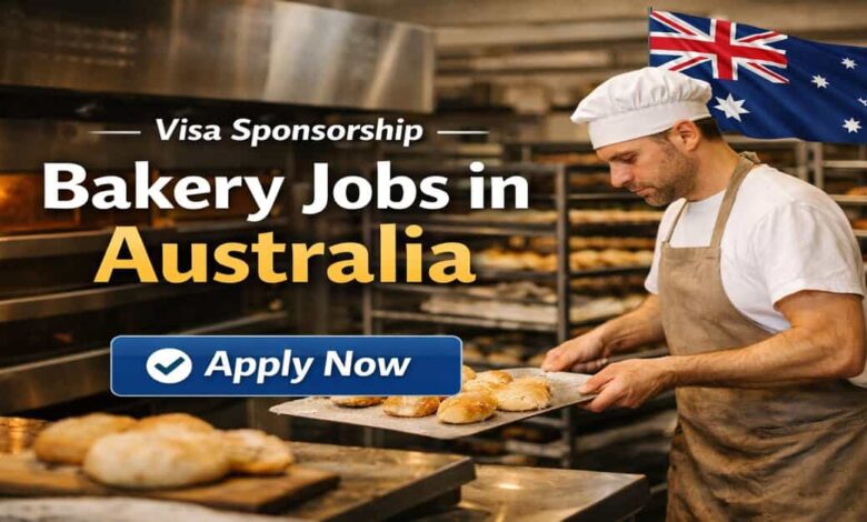 Visa Sponsorship Bakery Jobs in Australia