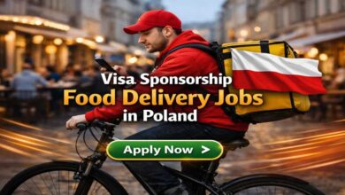 Visa Sponsorship Food Delivery Jobs in Poland