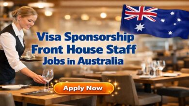 Visa Sponsorship Front House Staff Jobs in Australia
