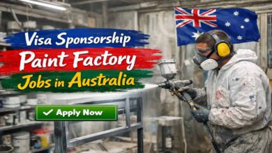 Visa Sponsorship Paint Factory Jobs in Australia