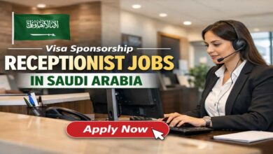 Visa Sponsorship Receptionist Jobs in Saudi Arabia