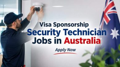 Visa Sponsorship Security Technician Jobs in Australia