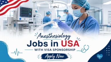 Anesthesiology Jobs in USA with Visa Sponsorship