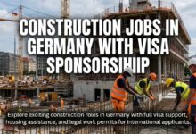 Construction Jobs in Germany with Visa Sponsorship