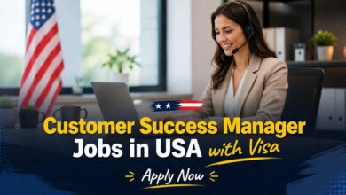 Customer Success Manager Jobs in USA with Visa