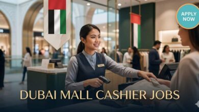 Dubai Mall Cashier Jobs