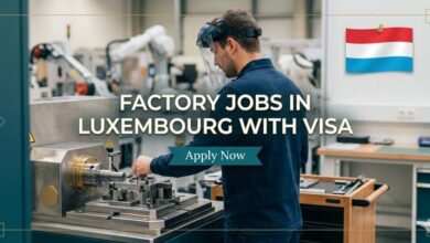 Factory Jobs in Luxembourg with Visa