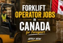 Forklift Operator Jobs in Canada for Foreigners