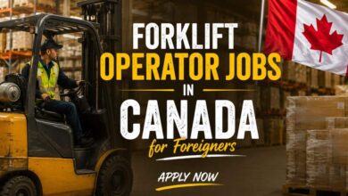 Forklift Operator Jobs in Canada for Foreigners