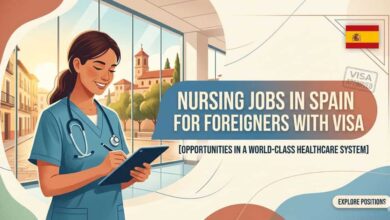 Nursing Jobs in Spain for Foreigners with Visa