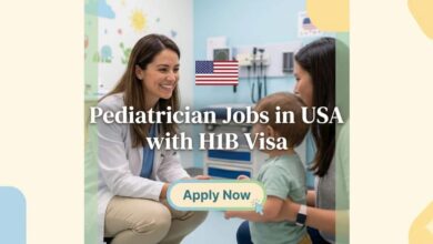 Pediatrician Jobs in USA with H1B Visa