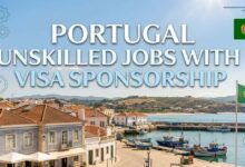 Portugal Unskilled Jobs with Visa Sponsorship