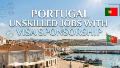 Portugal Unskilled Jobs with Visa Sponsorship