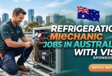 Refrigeration Mechanic Jobs in Australia with Visa