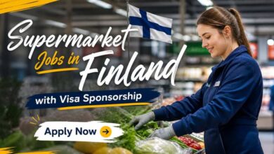 Supermarket Jobs in Finland with Visa Sponsorship