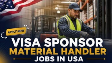Visa Sponsor Material Handler Jobs in USA
