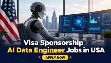 Visa Sponsorship AI Data Engineer Jobs in USA
