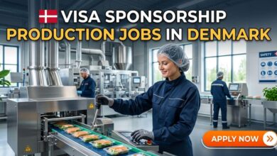 Visa Sponsorship Production Jobs in Denmark