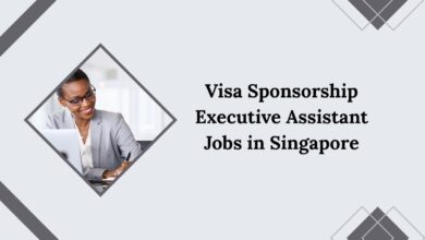 Visa Sponsorship Executive Assistant Jobs in Singapore